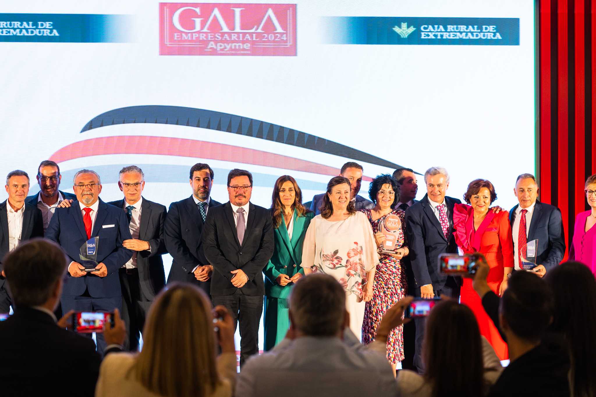 Nuevo éxito de convocatoria de la Gala Empresa del Año de APYME, que contó con más de 450 invitados