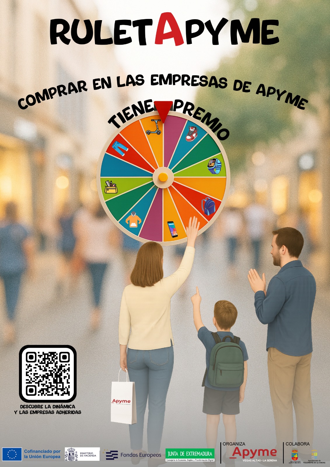 Hoy, APYME pone en marcha ‘RULET-APYME’ con más de 9.000 premios para incentivar las compras durante la Vuelta al Cole