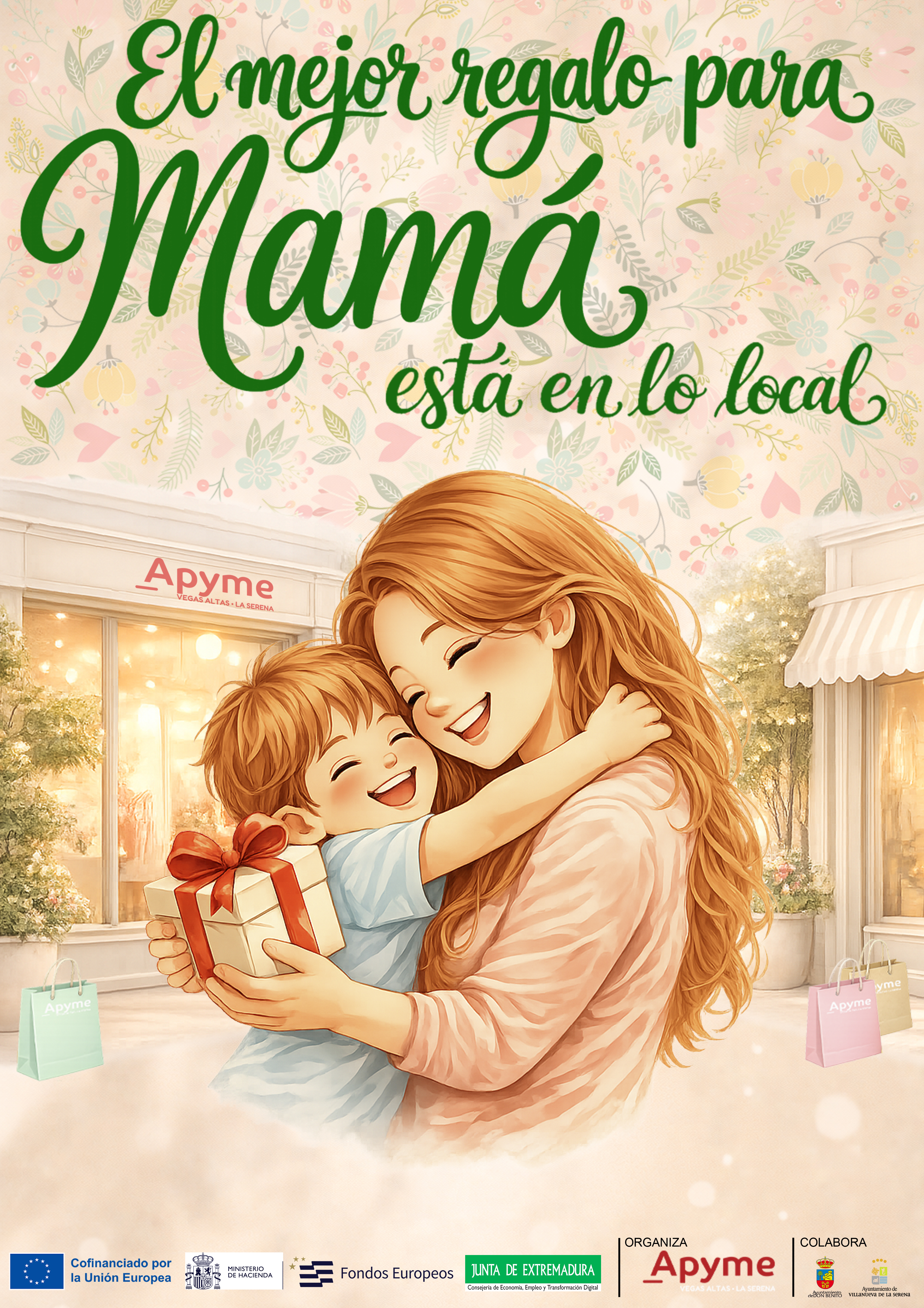 APYME pone en marcha la campaña “El mejor regalo para mamá está en lo local” coincidiendo con la festividad del “Día de la Madre”