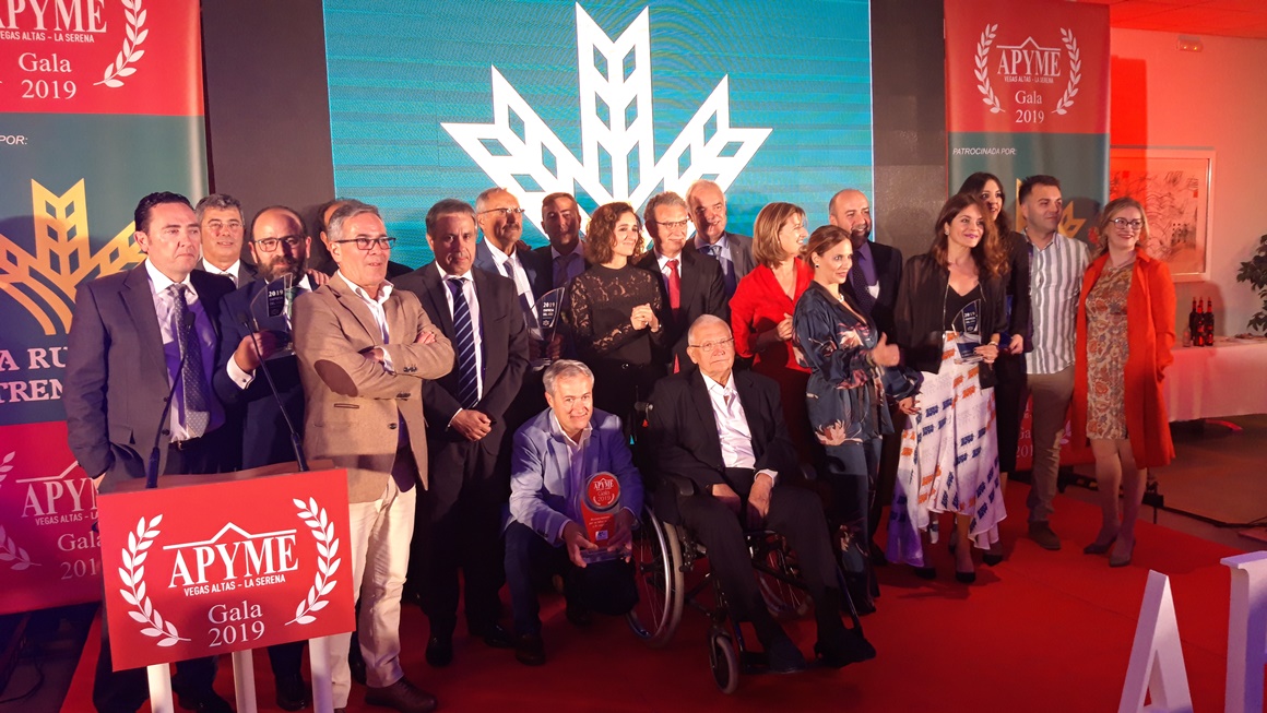 Comercial Guadiana consigue el galardón de “Empresa del Año 2019”, en la XIX Gala de APYME Vegas Altas