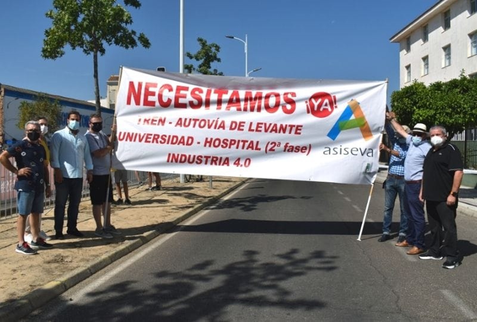 APYME presente en la manifestación para reivindicar las grandes carencias de la región en materia de infraestructura