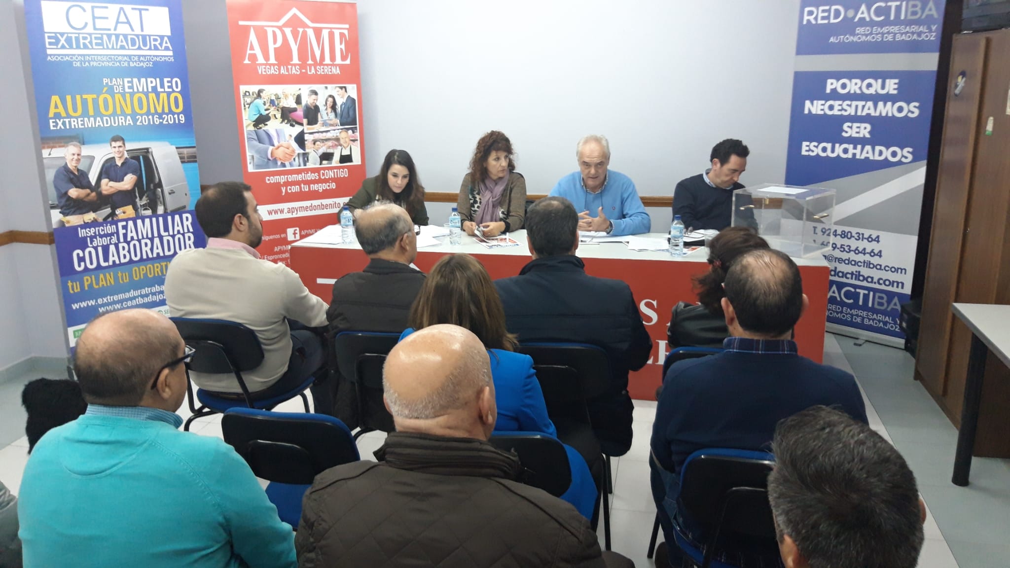Daniel Nieto, reelegido como presidente  por la asamblea de APYME Vegas Altas – La Serena 
