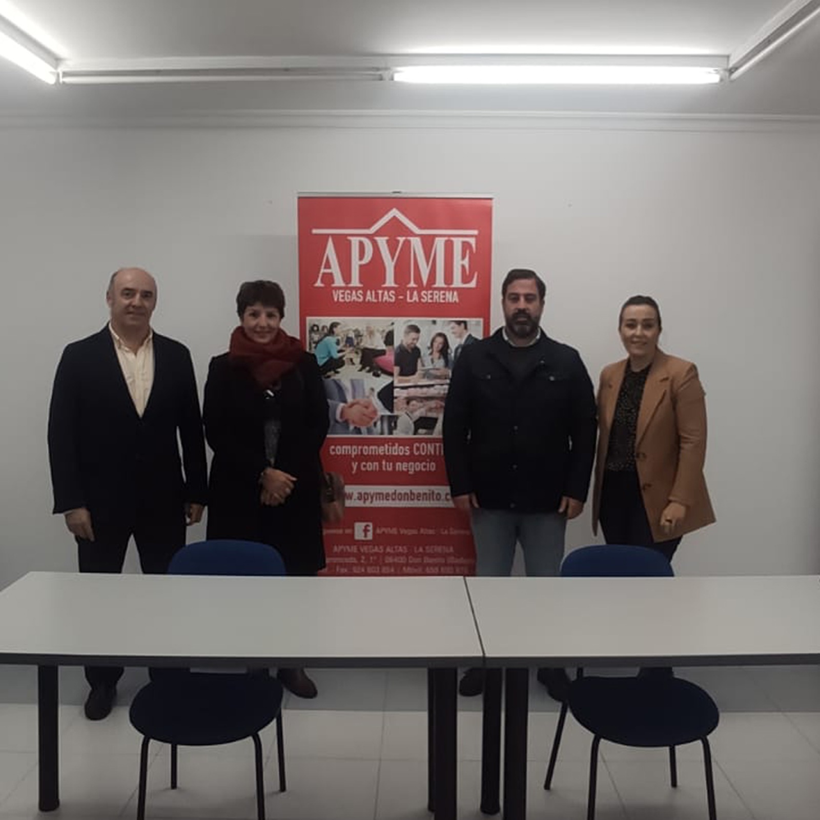 APYME Vegas Altas – La Serena muestra su apoyo a la Candidatura de CIEM y de Mariano García a las elecciones de la Cámara de Comercio de Badajoz