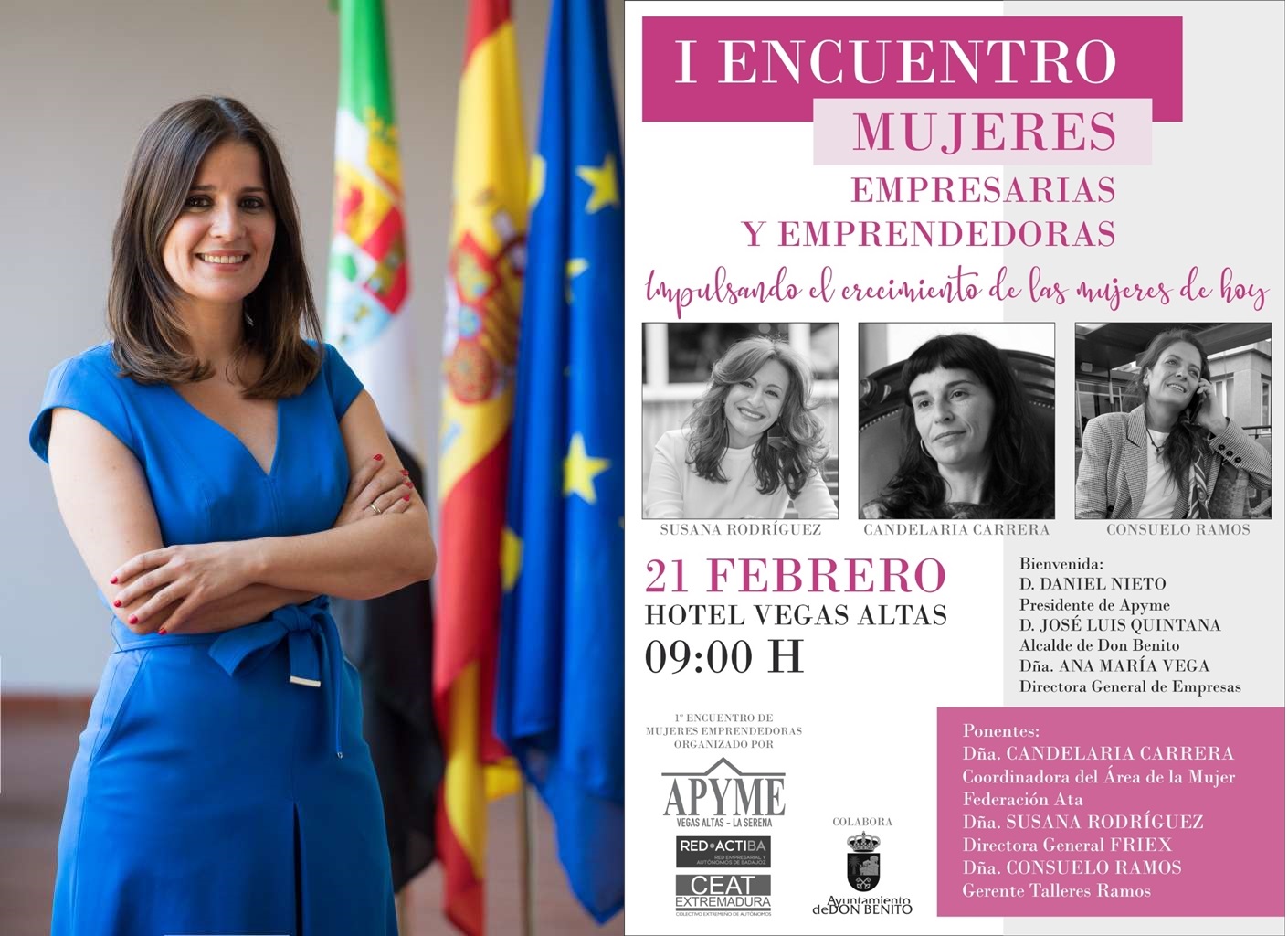 La Consejera Isabel Gil Rosiña asistirá el viernes  a la presentación de la Comisión de Mujeres Empresarias de APYME