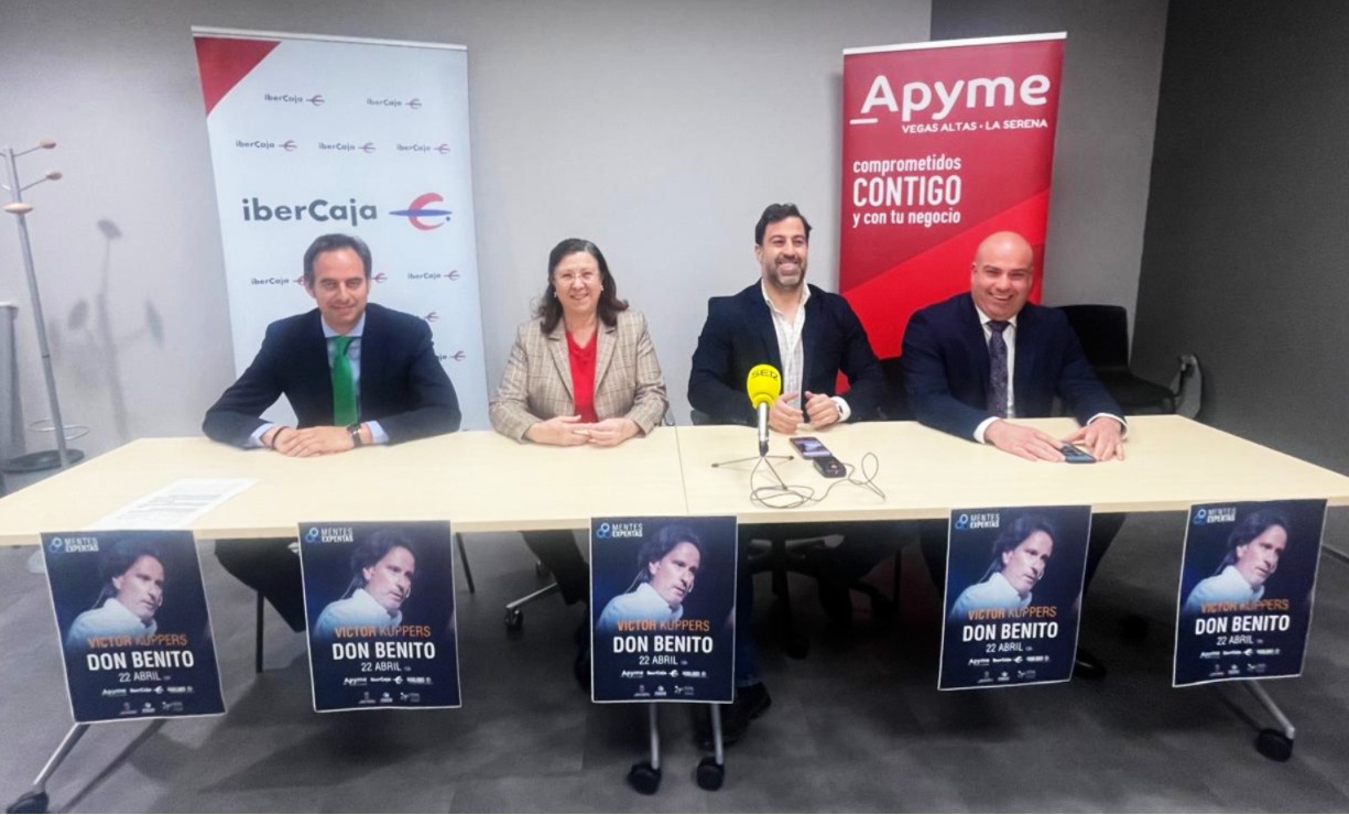 El famoso conferenciante Víctor Küppers será el invitado de los “6º Encuentros Activos, Extremadura en Positivo”, de APYME que se celebrarán el 22 de abril