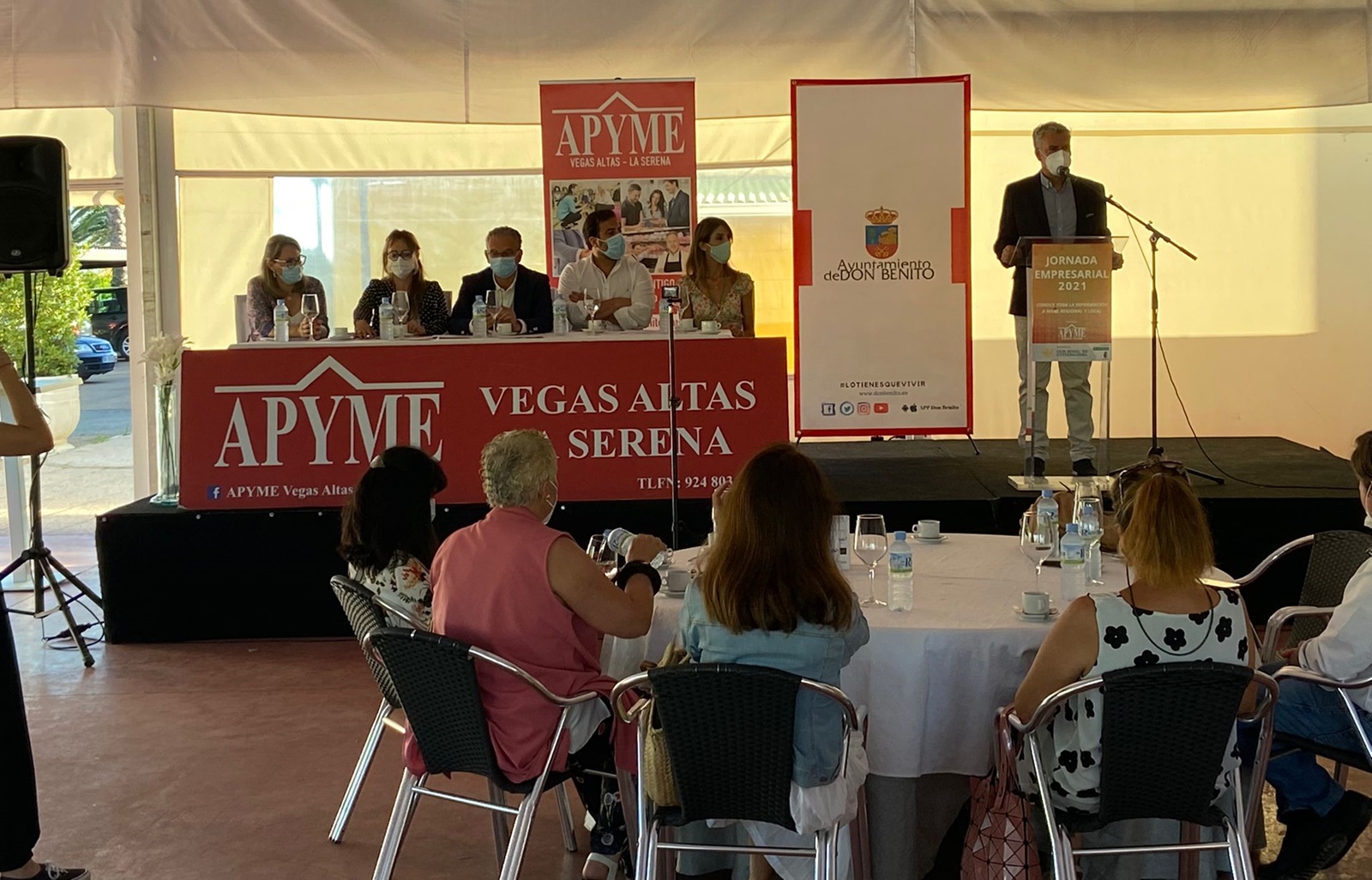 Gran acogida entre los empresarios de las jornadas, organizadas  por APYME Vegas Altas – La Serena para dar a conocer los proyectos regionales y locales del 2021