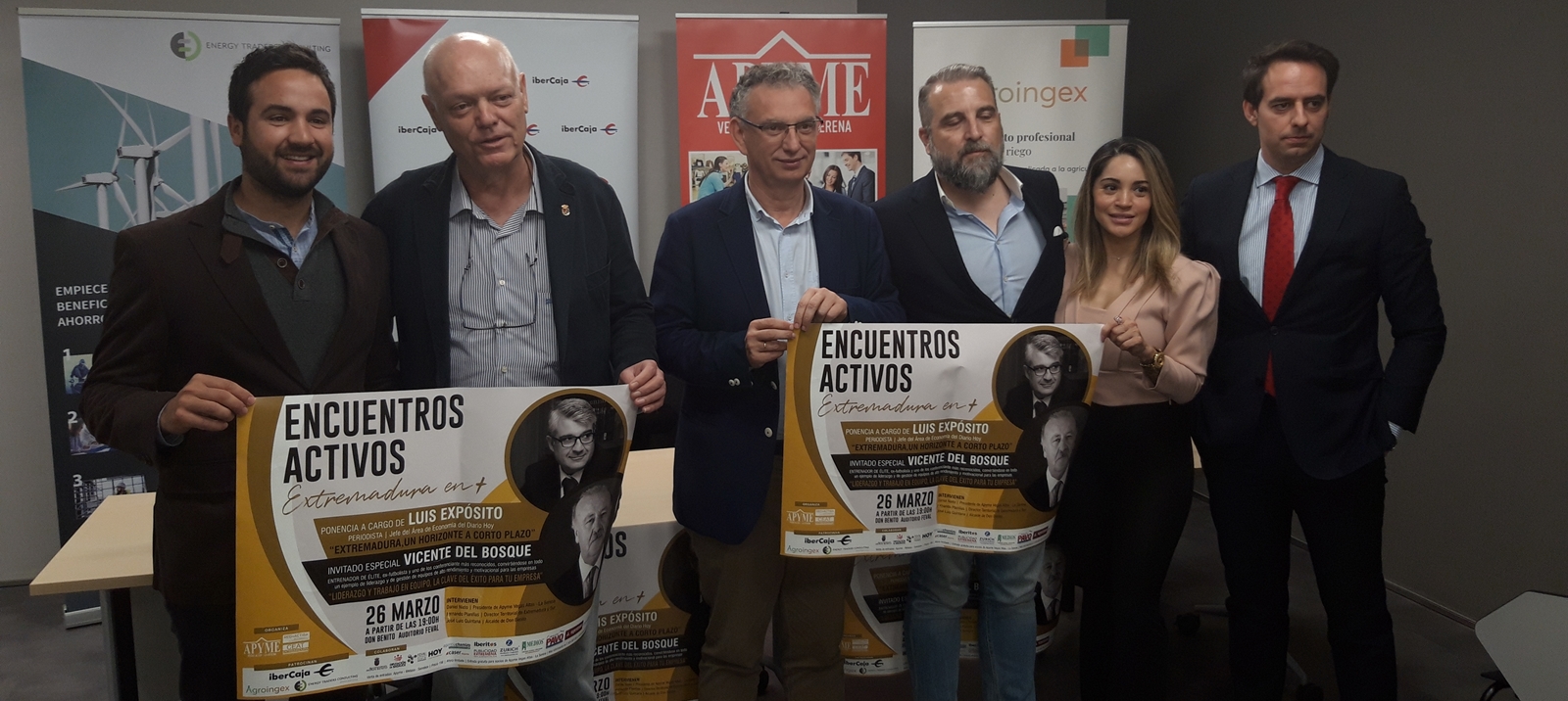 Vicente del Bosque participará en los “II Encuentros Activos, Extremadura en Positivo” que organiza APYME el próximo 26 de marzo