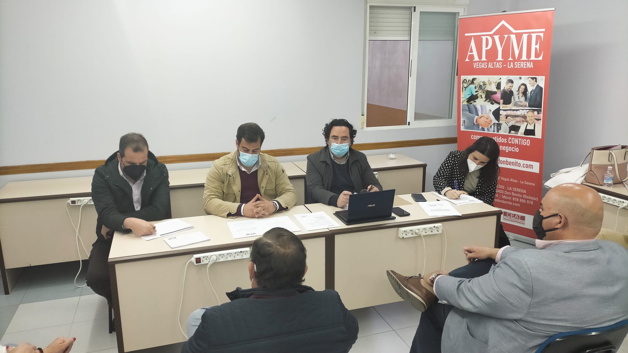 Javier Dorado, es ratificado como presidente por la asamblea de APYME Vegas Altas – La Serena