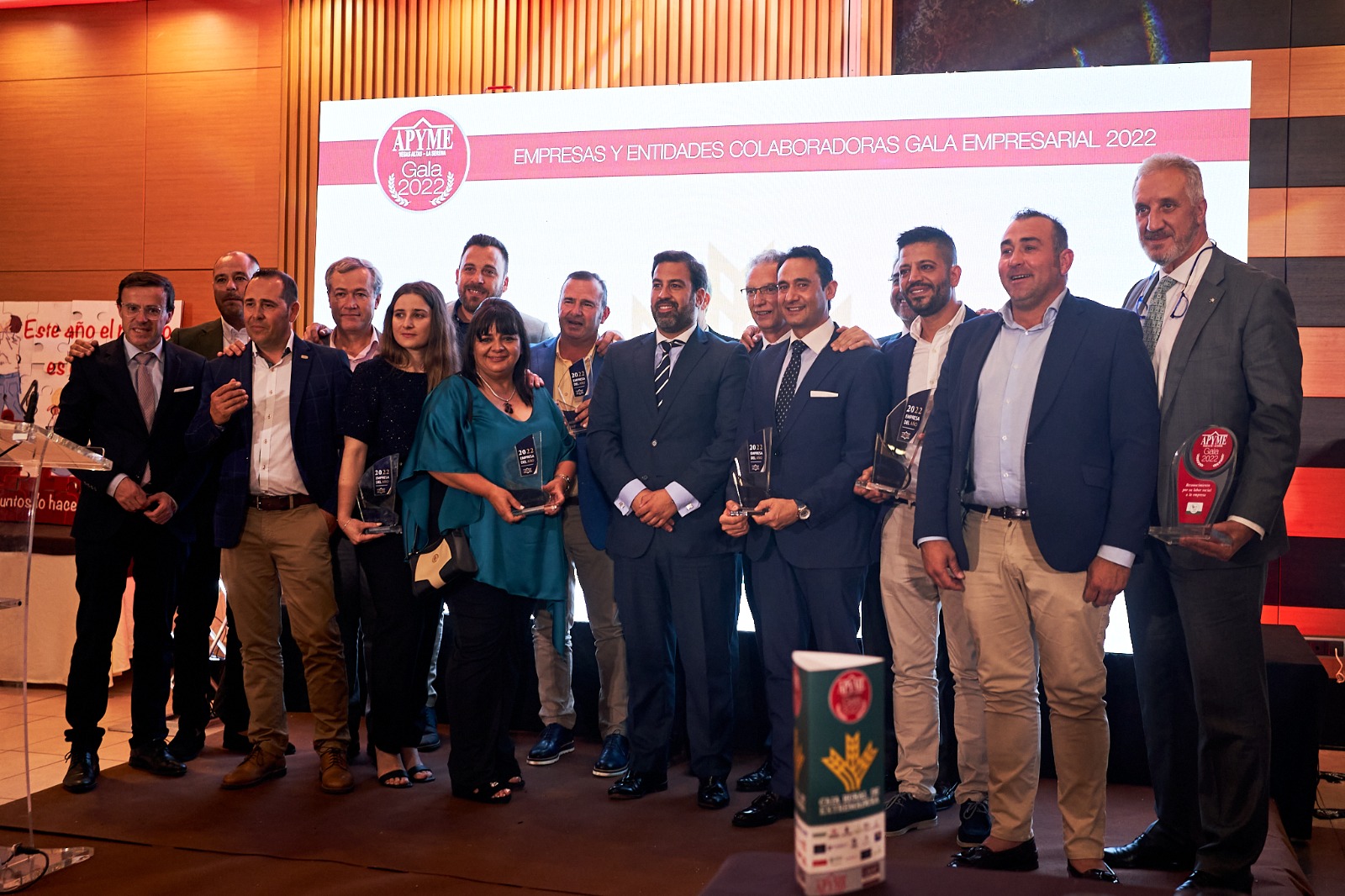 MotriTools consigue el galardón de “Empresa del año 2022” en la Gala de APYME celebrada este viernes, con el patrocinio de Caja Rural de Extremadura