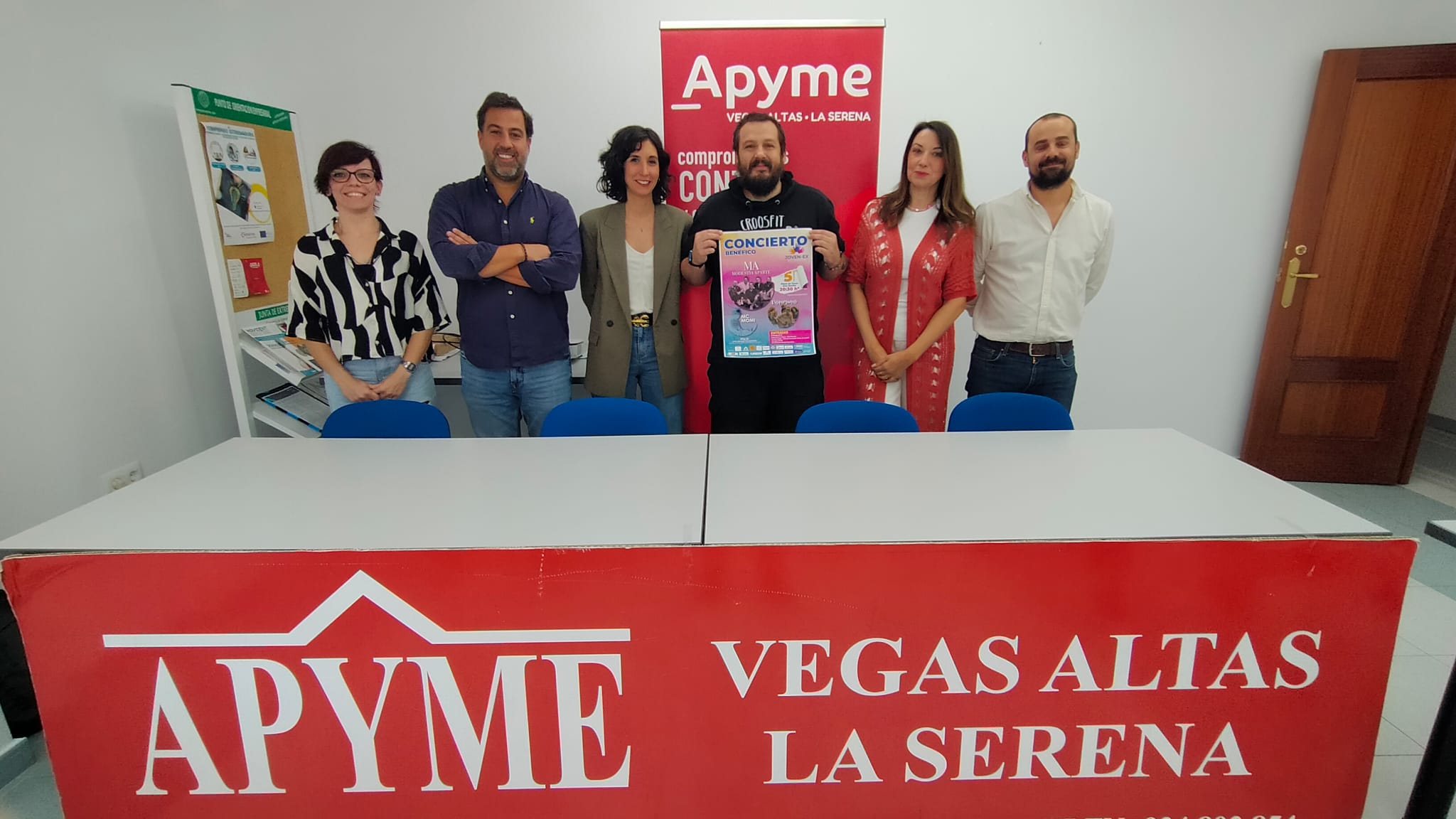 APYME Vegas Altas la Serena su une a la promoción del Concierto Solidario que tendrá lugar el próximo día 5 de octubre, contra el Acoso Escolar