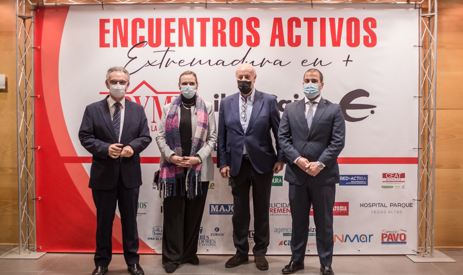 APYME Vegas Altas – La Serena celebró con gran éxito, sus “Encuentros Activos, Extremadura en Positivo” que contaron con la presencia de Vicente del Bosque