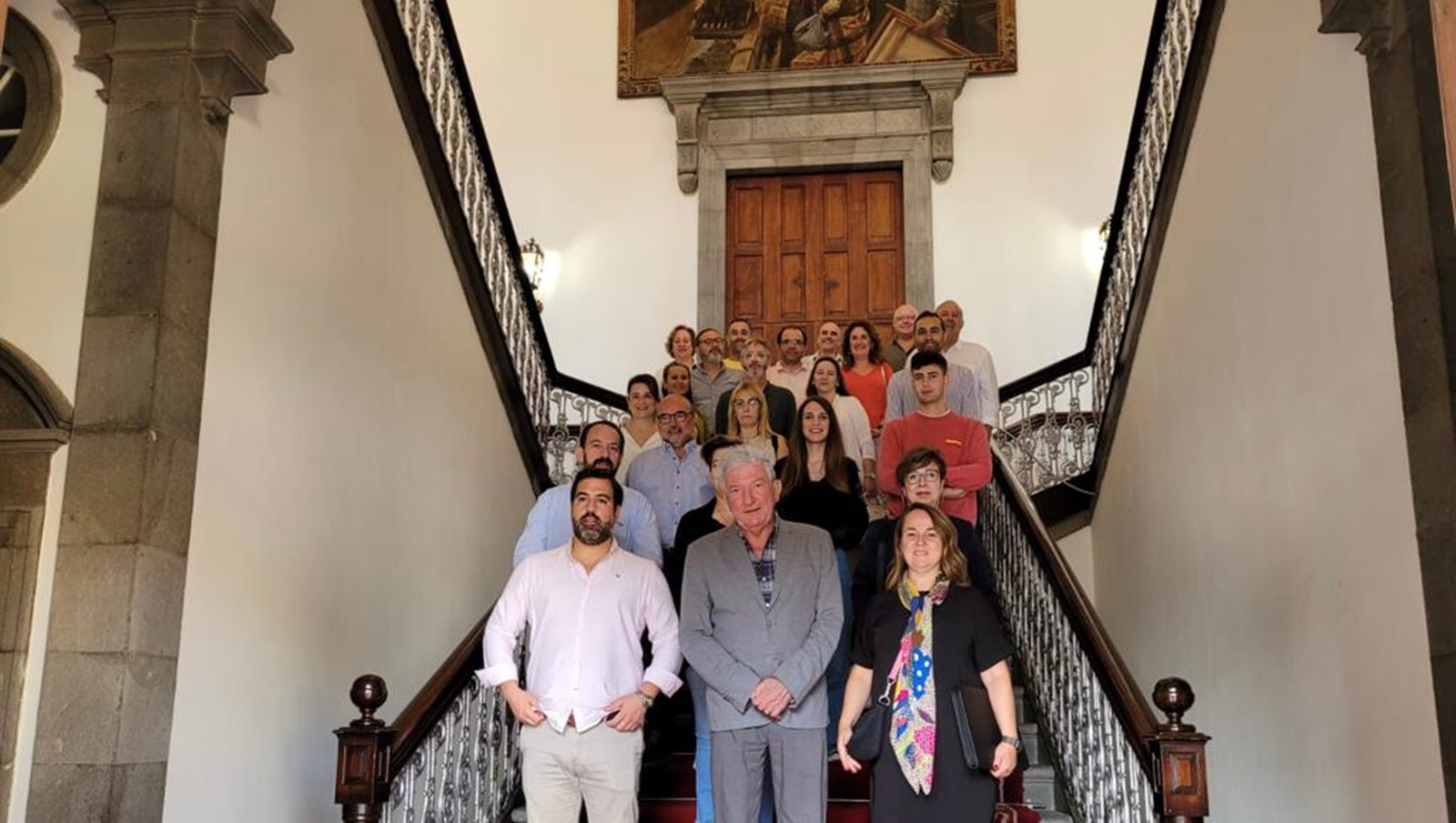 Apyme Vegas Altas La Serena y Comercio Don Benito visitan el centro comercial de Triana en Canarias, dentro del programa de formación de comercio minorista de la Junta de Extremadura