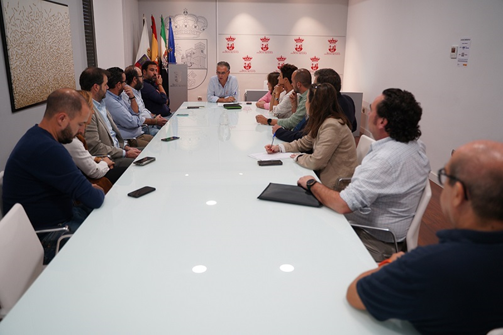 APYME Vegas Altas – La Serena se reúne con el alcalde de Don Benito para transmitirle las quejas y reivindicaciones del sector empresarial