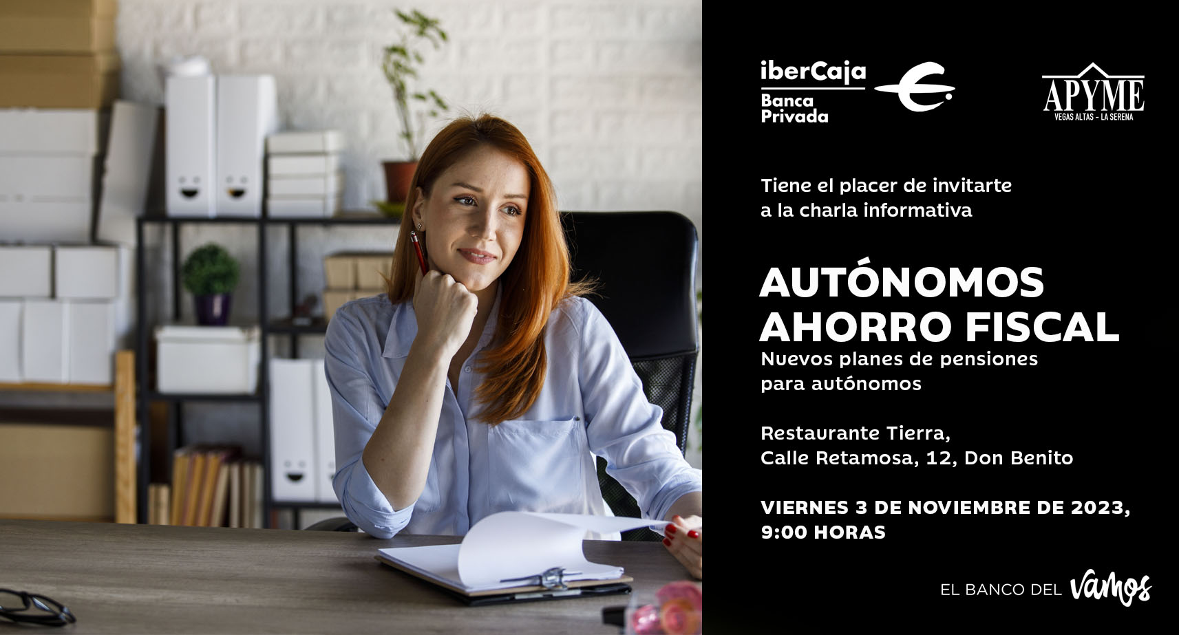 APYME E IBERCAJA organizan un desayuno informativo sobre la nueva normativa de los planes de pensiones para autónomos