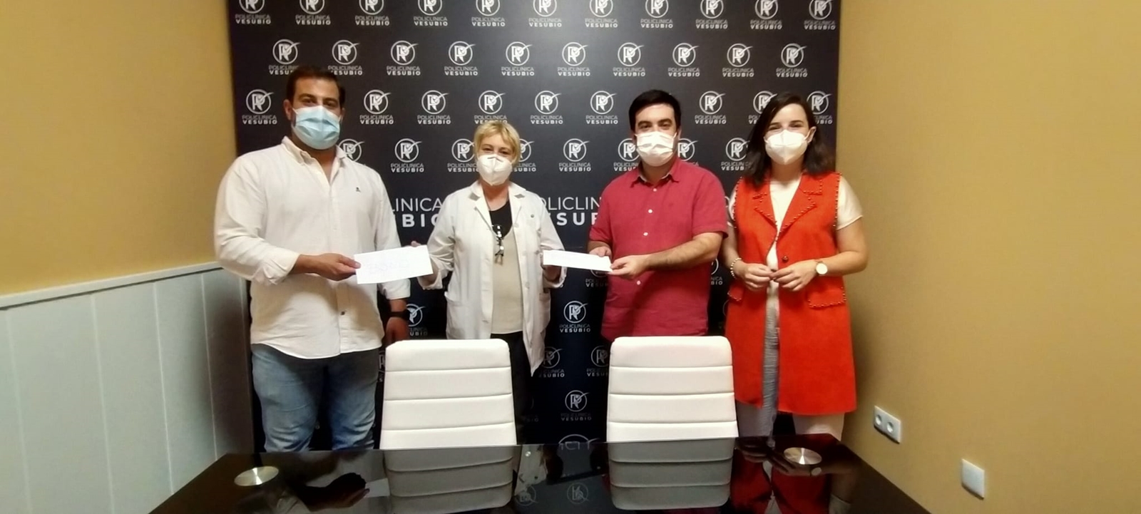 APYME, Ayuntamiento y Policlínica Vesubio firman un acuerdo para impartir sesiones de rehabilitación gratuitas 