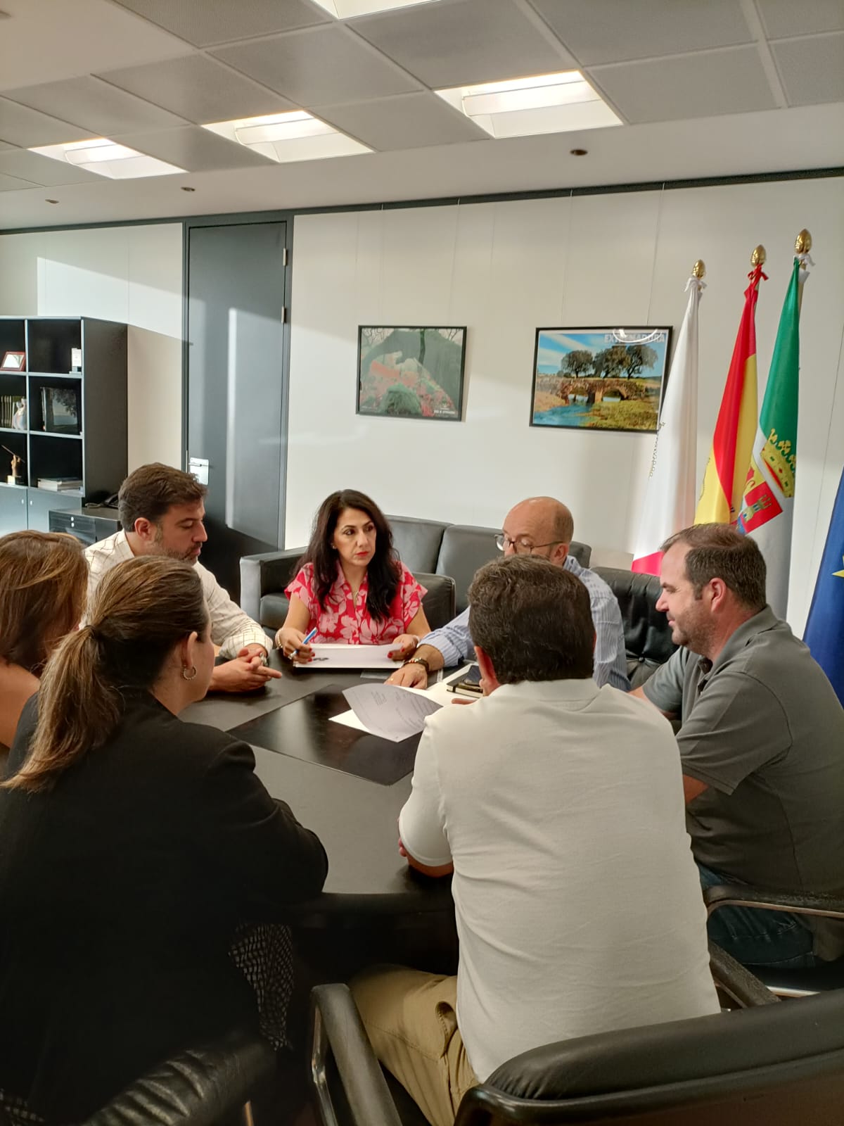 La Junta Directiva de APYME se reúne con el nuevo director de FEVAL, Javier Luengo