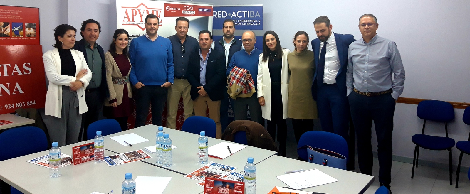 Diputados de Ciudadanos en Extremadura visitan APYME Vegas Altas La Serena, CEAT Extremadura y RedActiba para conocer las demandas de los em-presarios